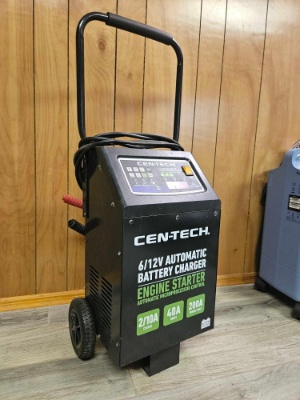CEN-TECH Automatic Battery Charger with Engine Jump Start