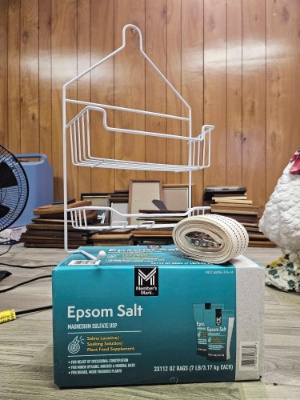 Shower Rack & Epson Salt