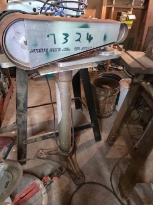 Large Standing Shop Belt Sander