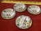 Miniature decorative plates