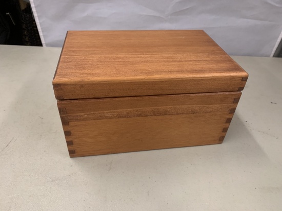 Wooden box