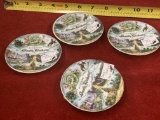 Miniature decorative plates