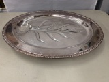 Plated tray