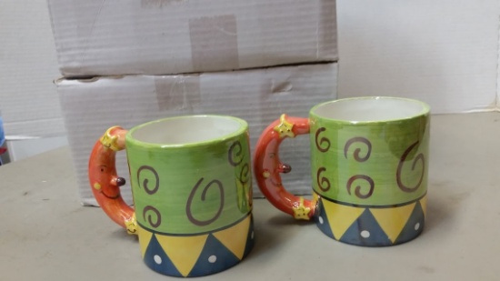 SET OF 8 SILLY MUGS