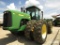 9200 JD, 4 wh. drive, 520/85R42 duals, 12 speed, 7226 hrs., auto steer, SN 041673 (Engine problem)