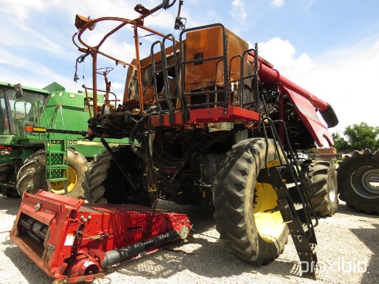 8120 Case IH (cab fire), 1250/45R32 float., 28Lx26 rear