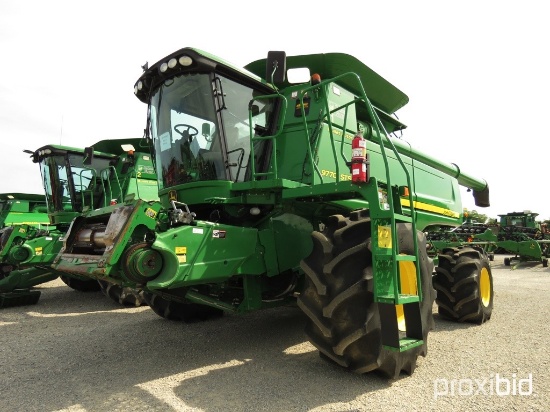 9770 STS JD, 900/65R32 R2, 28Lx26 R2 rear, 4 wh., Prem. cab, ext. wear, chopper, Contour, 2593 hrs.,