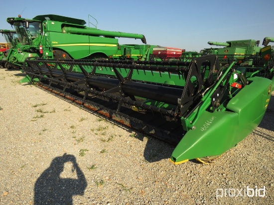 630 JD flex draper, SN 775035