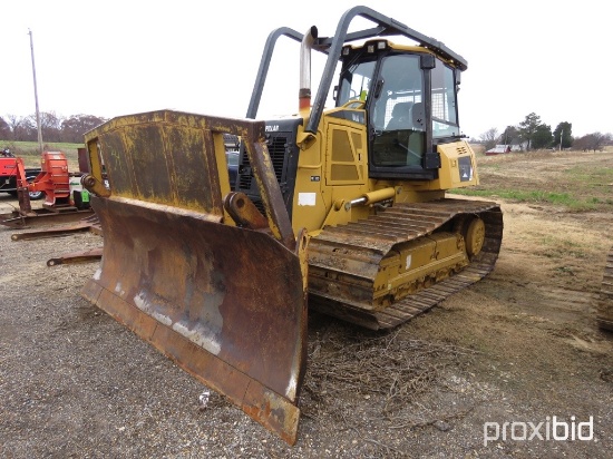 D6K LGP Caterpillar Crawler Dozer, 2577 hrs., 6-way blade, Cab, SN C6F08011