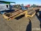 Hyster low boy trailer w/ramps