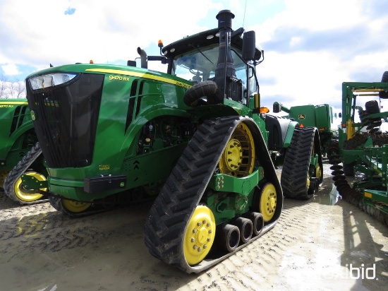9470RX JD, 24" tracks, track spacing 120", prem. cab, prem. lighting, leather trim, PTO, 850 hrs