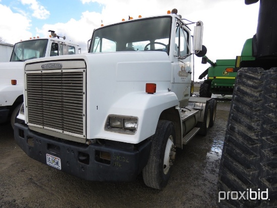 1986 Freightliner semis, day cab, Vin 1FUYZBYB3HH401980