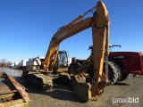 CX160 Case trackhoe, thumb, 2050 hrs., 500 hrs. on motor, SN DAC162335