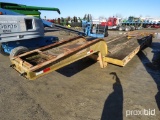 Hyster low boy trailer w/ramps