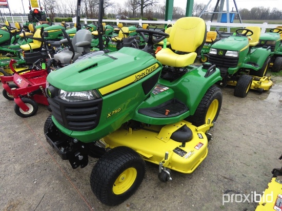 X750 John Deere Mower, SN 060442