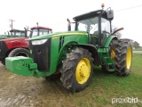 8285R John Deere Tractor, 3281 hrs.