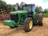 8320 JOHN DEERE TRACTOR (PROBLEM WITH FRONT)