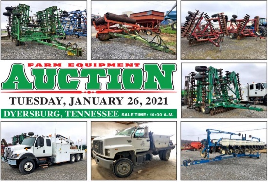 Jason & Kathy Lineberry- Farm Machinery Auction