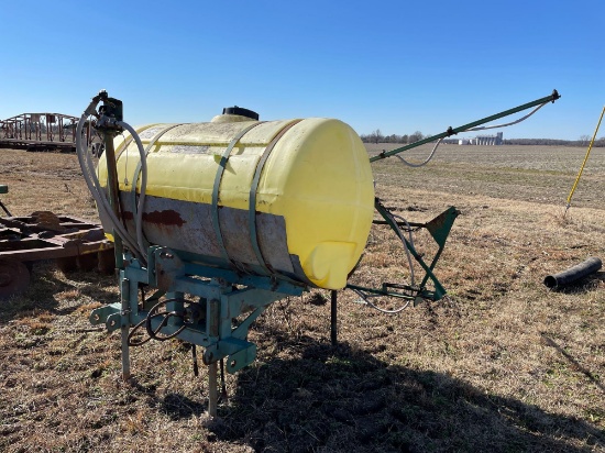 SPRAY BOOM WITH TANK