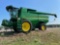 S670 JOHN DEERE COMBINE, 2014 YR.