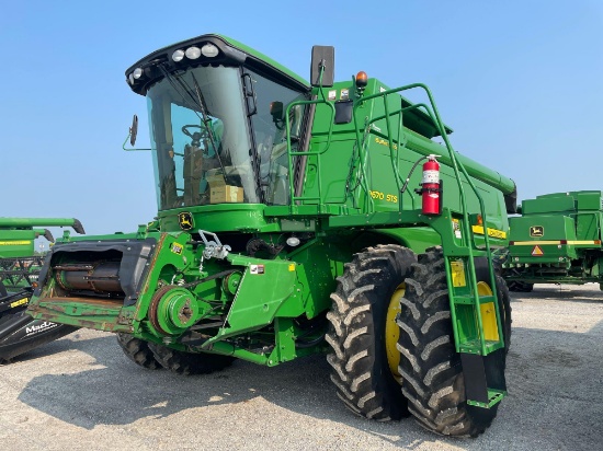 9670STS JOHN DEERE COMBINE, 2010 YR.