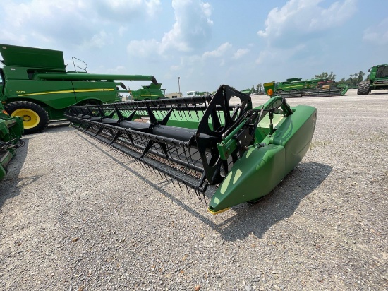 635FD JOHN DEERE FLEX DRAPER PLATFORM, 2014 YR.