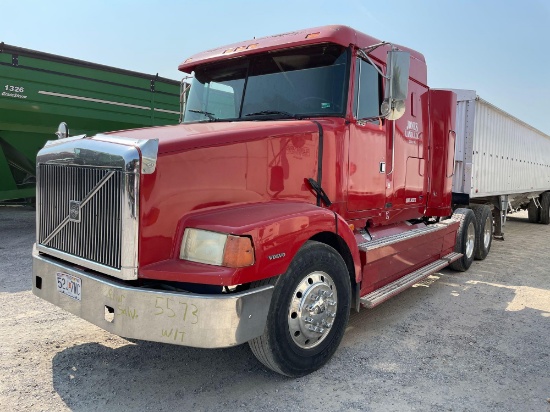 VOLVO SEMI TRUCK, PRIOR SALVAGE TITLE