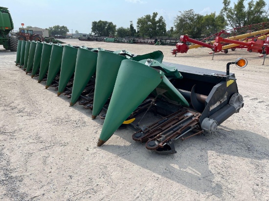 NS1200 GERINGHOFF CORN HEAD, 2009 YR.