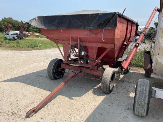 RED GRAIN CART