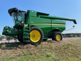 S670 JOHN DEERE COMBINE, 2014 YR.