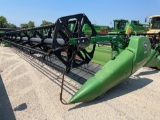 635D JOHN DEERE DRAPER PLATFORM, 2009 YR.