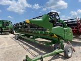 635F JOHN DEERE FLEX PLATFORM, 2010 YR.