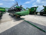 735D JOHN DEERE DRAPER PLATFORM, 2018 YR., DAMAGED
