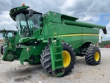 S670 JOHN DEERE COMBINE, 2013 YR.