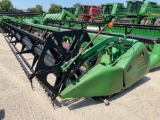 635 JOHN DEERE FLEX PLATFORM, 2006 YR.