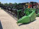 630F JOHN DEERE FLEX PLATFORM, 2004 YR.
