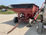 RED GRAIN CART