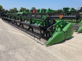 635F JOHN DEERE FLEX PLATFORM, 2010 YR.