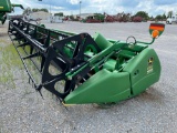 625F JOHN DEERE FLEX PLATFORM, 2011 YR.