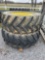 (4) TIRES AND WHEELS