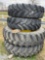 (4) TIRES AND WHEELS