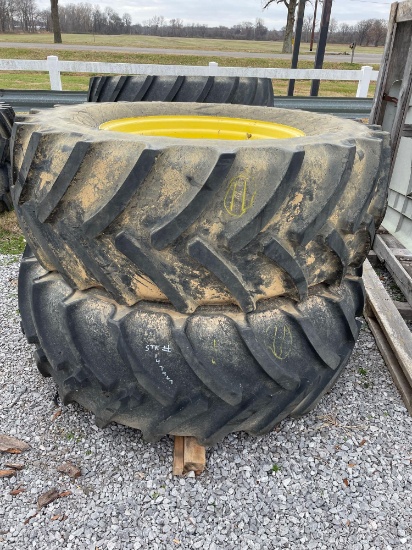 (4) TIRES AND WHEELS