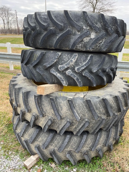 (4) TIRES AND WHEELS