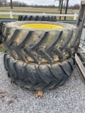 (4) TIRES AND WHEELS