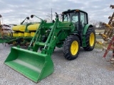6110M JOHN DEERE TRACTOR WITH 620 LOADER