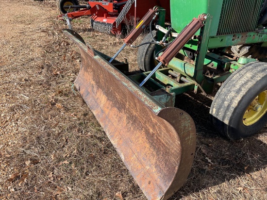 FRONT BLADE ON 4630 JOHN DEERE TRACTOR