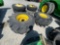 SET OF 900/65R32 TIRES AND WHEELS