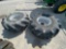 SET OF 35.5L32 WHEELS AND TIRES