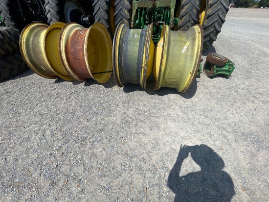 SET OF DUAL RIMS AND SPACERS