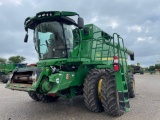 S670 JOHN DEERE STS COMBINE (TRANSMISSION PROBLEM)